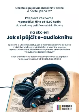 Jak si půjčit e-audioknihu - říjen