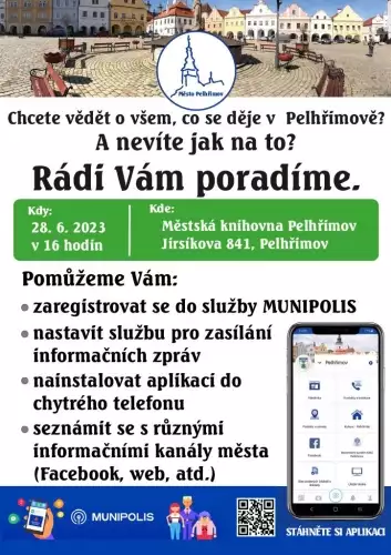 Beseda věnovaná mobilní aplikaci MUNIPOLIS