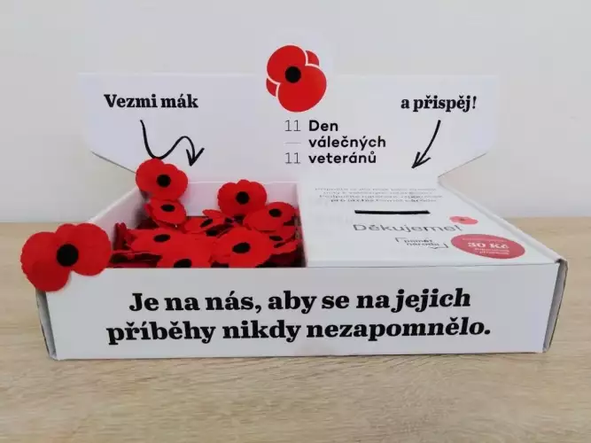 Veřejná sbírka u příležitosti Dne válečných veteránů